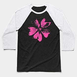 Flower - Vintage Blossom Baseball T-Shirt